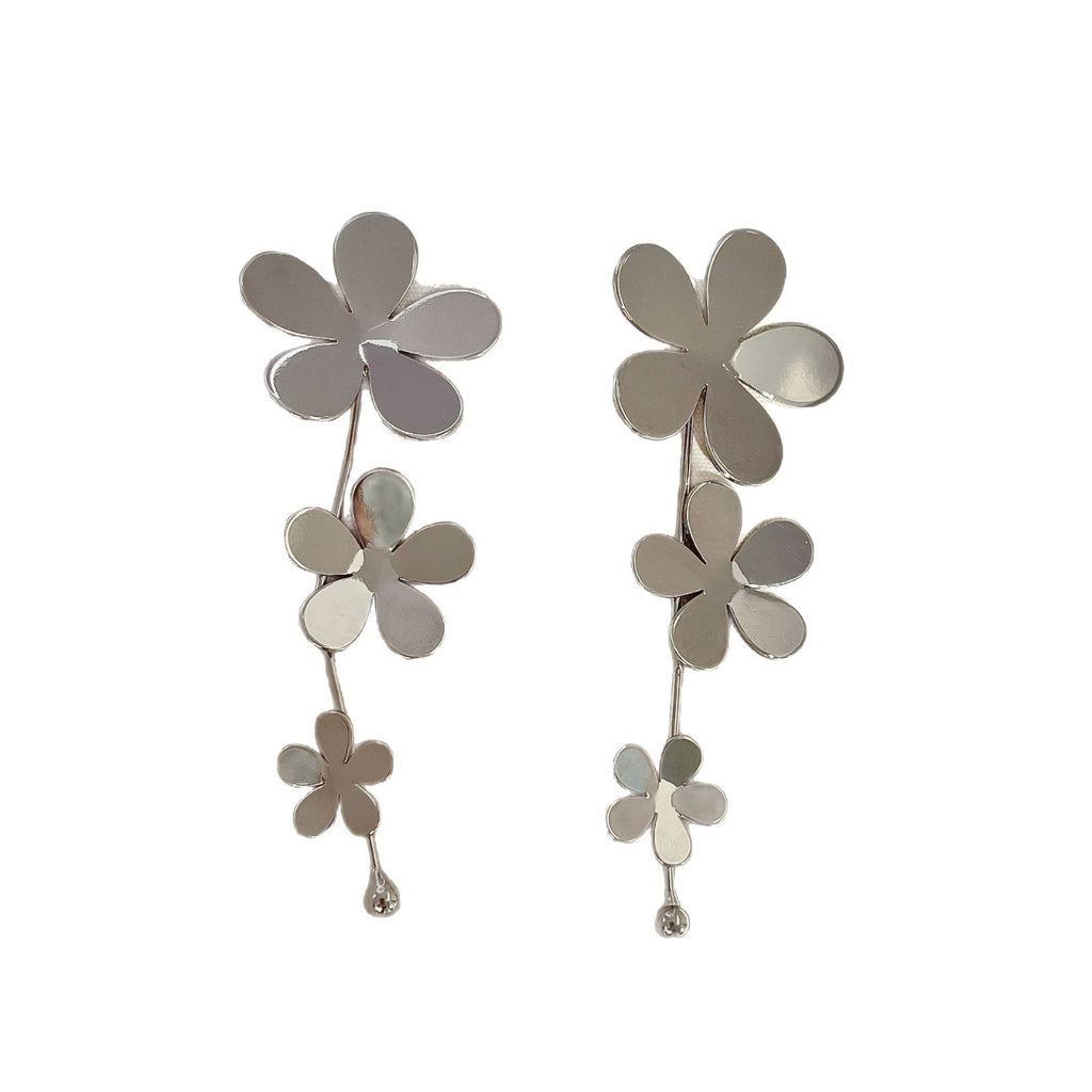 Damen Hängende Ohrringe im floralen Blütendesign Shop Nory