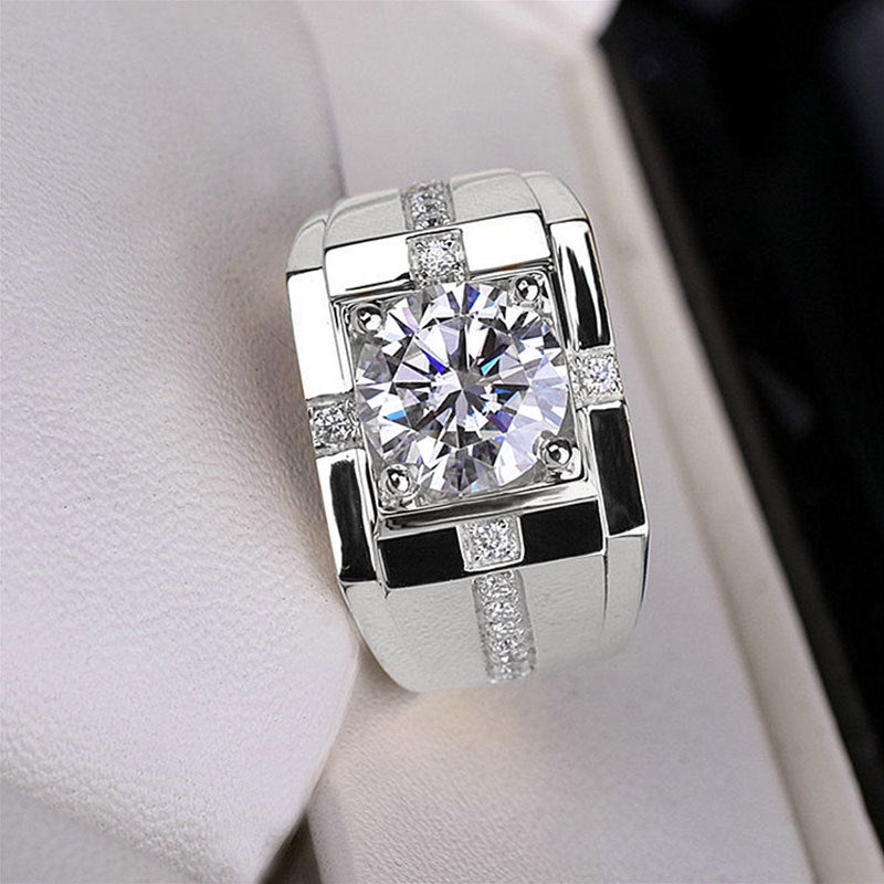 Damen eleganter Verlobungsring mit funkelndem Zirkonia Shop Nory