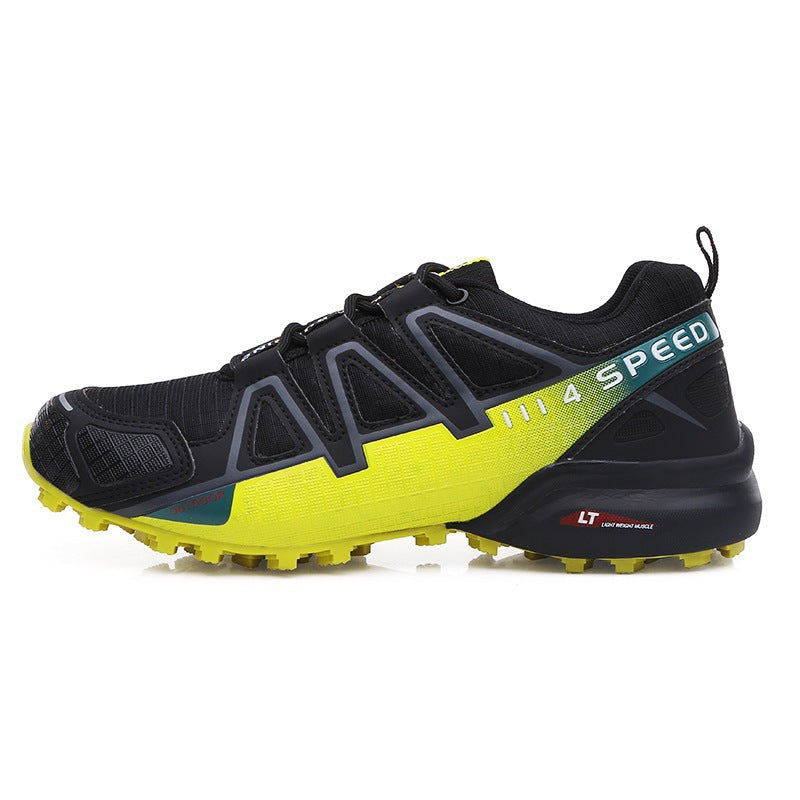 Damen Outdoor-Laufschuhe mit rutschfester Profilsohle und atmungsaktivem Obermaterial