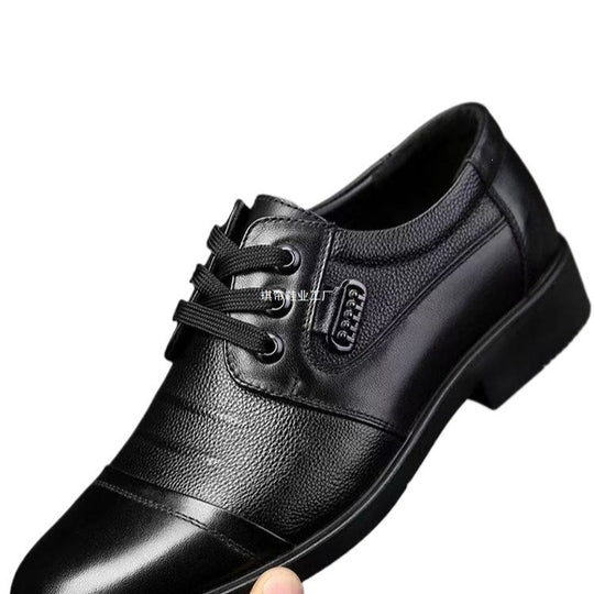 Herren Klassische Leder Schnürschuhe Shop Nory