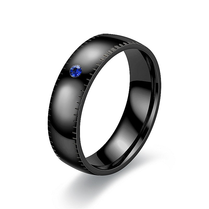 Damen Eleganter Ring mit feinen Linien und funkelndem Zirkonia Shop Nory