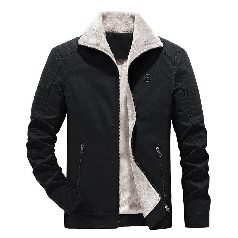 Herren Hybrid-Fliegerblouson mit Teddyfleece-Innenfutter und gesteppter Ärmepasse Shop Nory