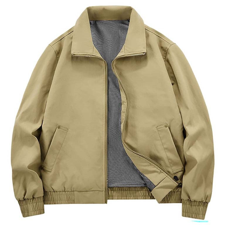 Herren Leichte Übergangsjacke mit hohem Stehkragen Shop Nory