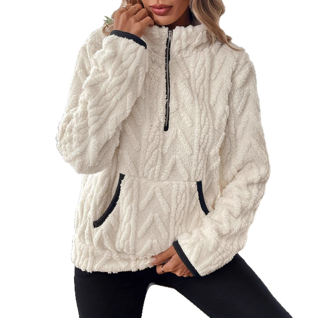 Damen Weiche Fleece Damenjacke Shop Nory