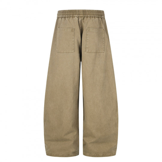 Unisex Weitgeschnittene Lounge-Hose mit Tunnelzug und extra weitem Bein Shop Nory