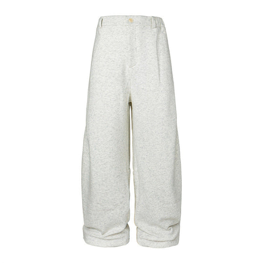 Damen Weite High-Waist Jogginghose aus French-Terry mit umgeschlagenem Saum Shop Nory