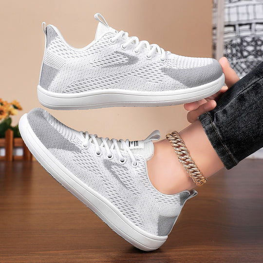 Damen nan leichter atmungsaktiver Strick-Freizeitsneaker mit elastischer Schnürung und stoßdämpfender EVA-Zwischensohle Shop Nory