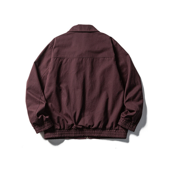 Herren Boxy-Fieldjacke im Utility-Look mit Stehkragen, durchgehendem Reißverschluss und elastischem Saum Shop Nory