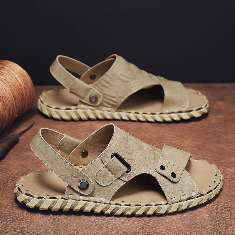 Herren Modische Sandalen mit verstellbarem Riemensystem und rutschfester Sohle