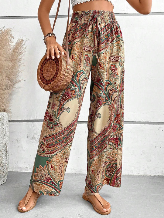 Damen Weite Palazzohose