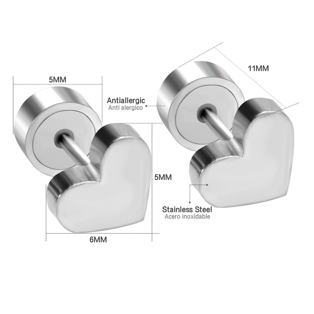 Damen Ohrstecker im Kreuzdesign aus hochwertigem Edelstahl Shop Nory