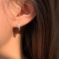 Damen Ohrringe mit funkelndem Zirkonia-Design Shop Nory