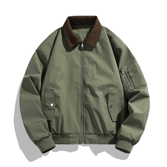 Herren Modische Übergangsjacke mit Steppdesign Shop Nory