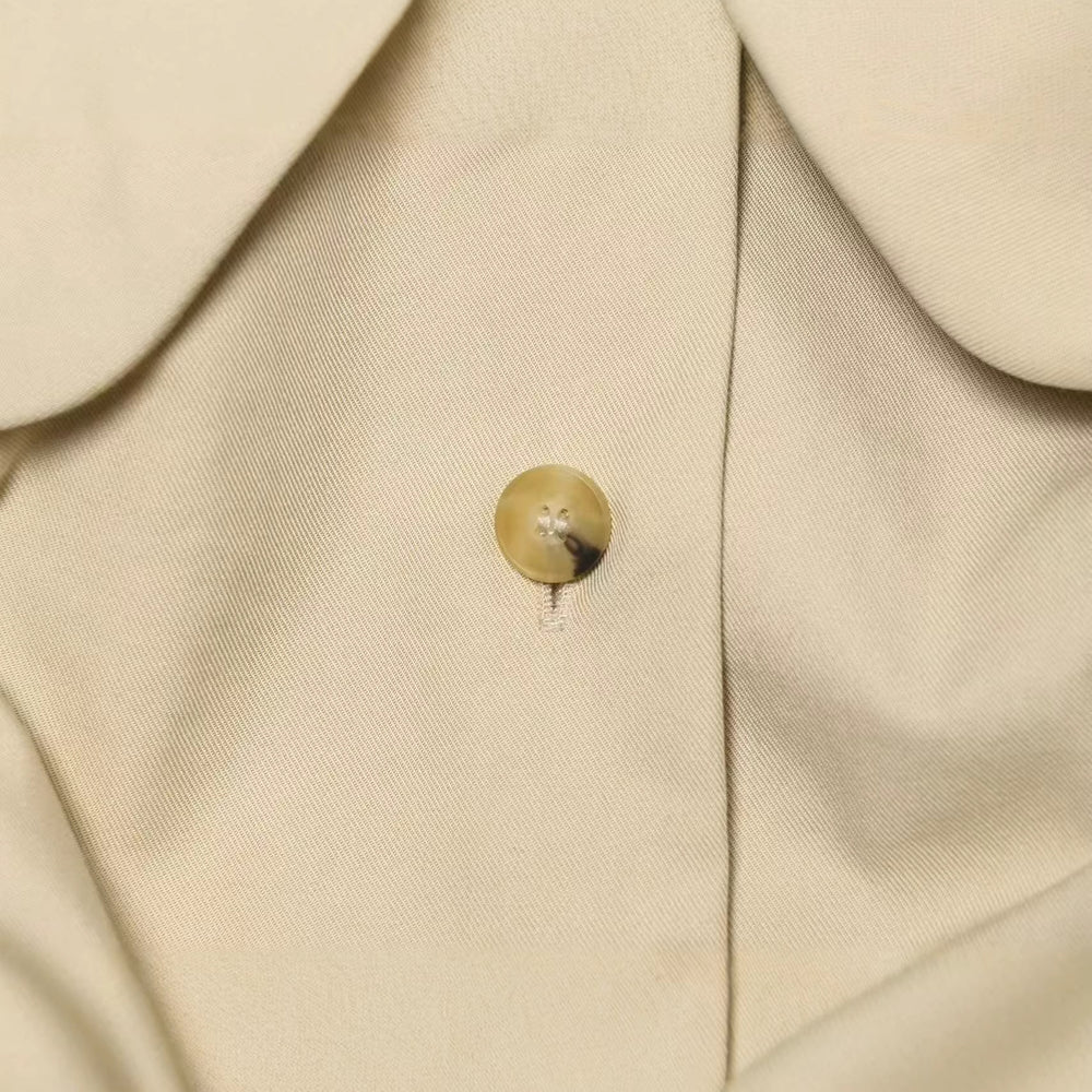 Damen Kurzjacke mit geraffter Vorderseite, Tunnelzug und großem Rundkragen Shop Nory
