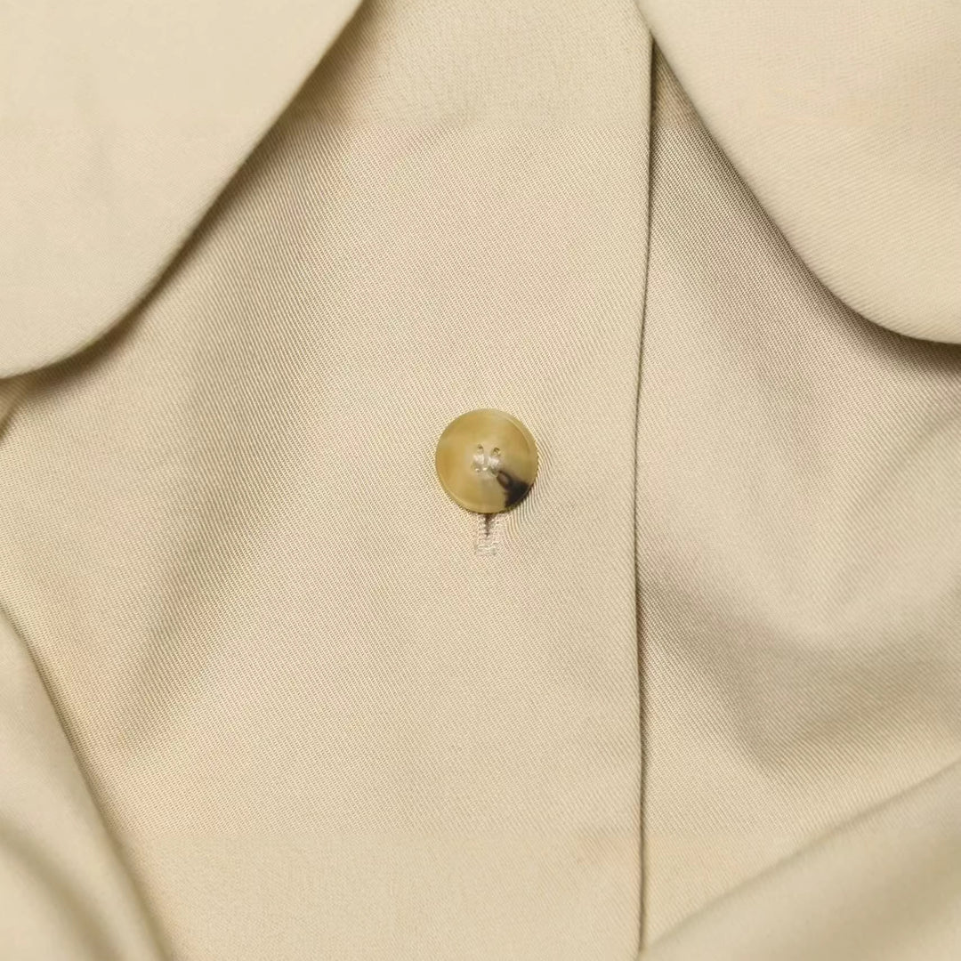 Damen Kurzjacke mit geraffter Vorderseite, Tunnelzug und großem Rundkragen Shop Nory