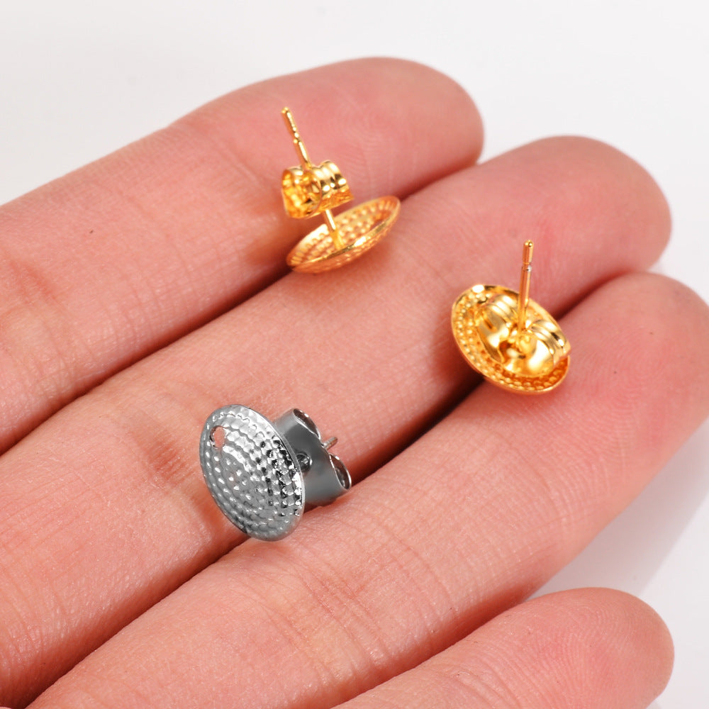 Damen Ohrstecker mit modernem diamantierten Design Shop Nory