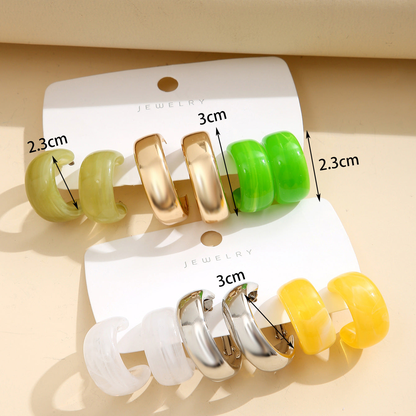 Damen Ohrstecker mit elegantem und modernem Design Shop Nory