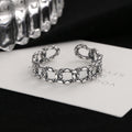 Damen Offener Ring mit kreativem Kettenmuster Shop Nory