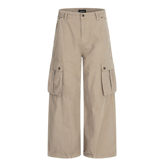 Damen Weite Cargo-Culotte-Shorts mit aufgesetzten Pattentaschen Shop Nory