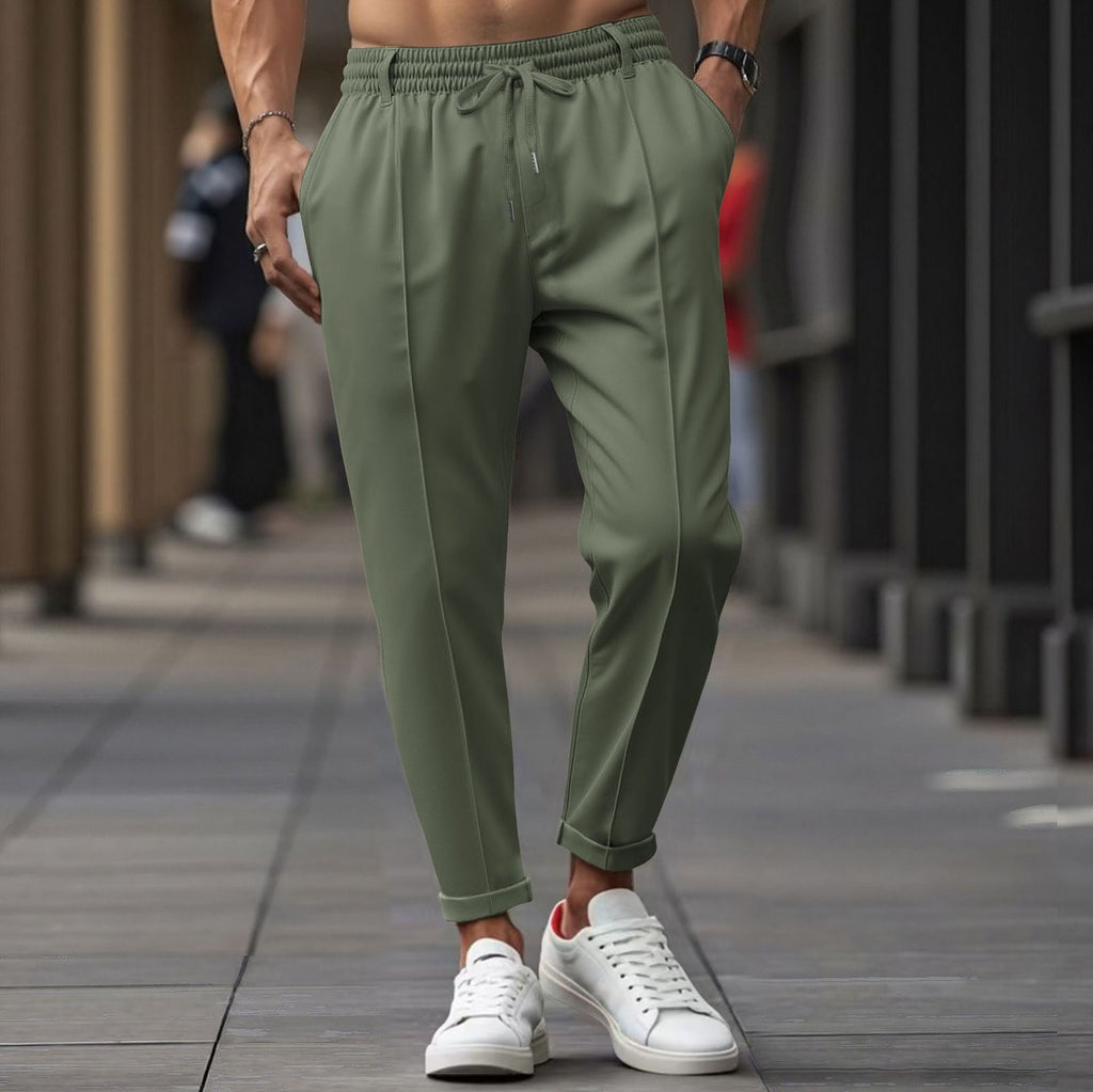 Herren lässige Jogginghose mit elastischem Bund und praktischen Seitentaschen