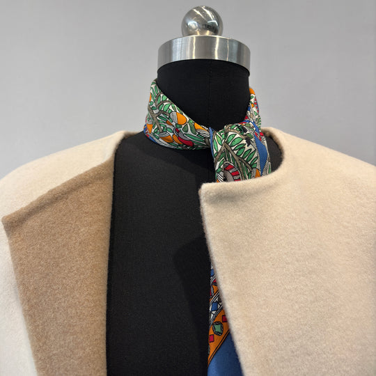 Damen Eleganter Strukturierter Wollmischmantel Shop Nory