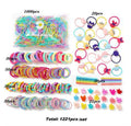 Damen Haaraccessoire-Set mit bunten Haargummis und verschiedenen Haarclips Shop Nory