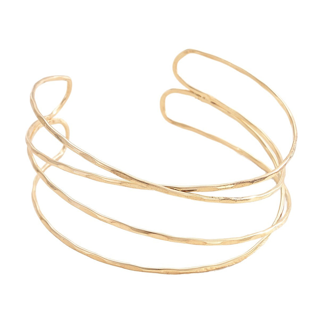 Damen Armreif-Set mit elegantem und geschwungenem Design Shop Nory