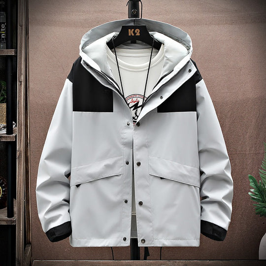 Herren Funktionsjacke mit verstellbarem Kapuzensystem Shop Nory