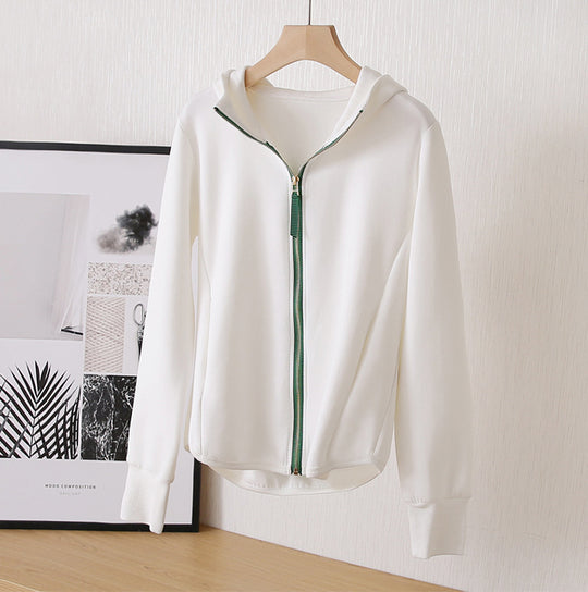 Damen Sportjacke mit Kapuze und Reißverschluss Shop Nory