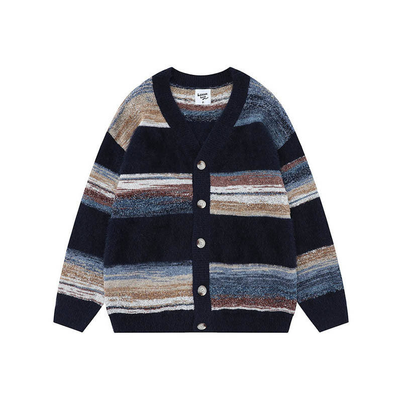 Damen Modische Strickjacke mit V-Ausschnitt Shop Nory