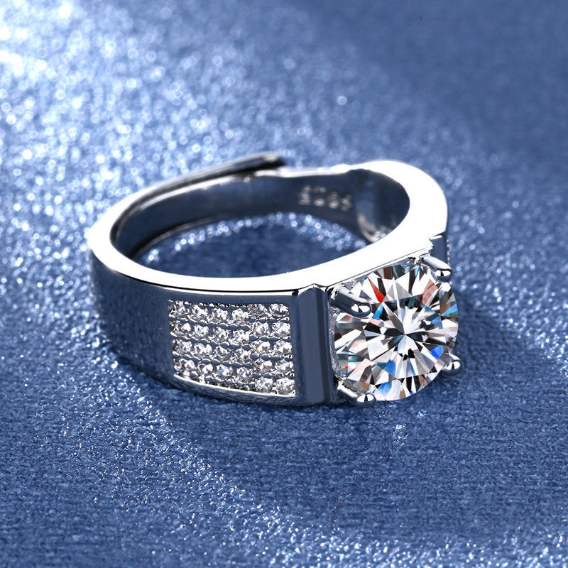 Damen Eleganter Ring mit funkelndem Zirkonia und modernem Design Shop Nory