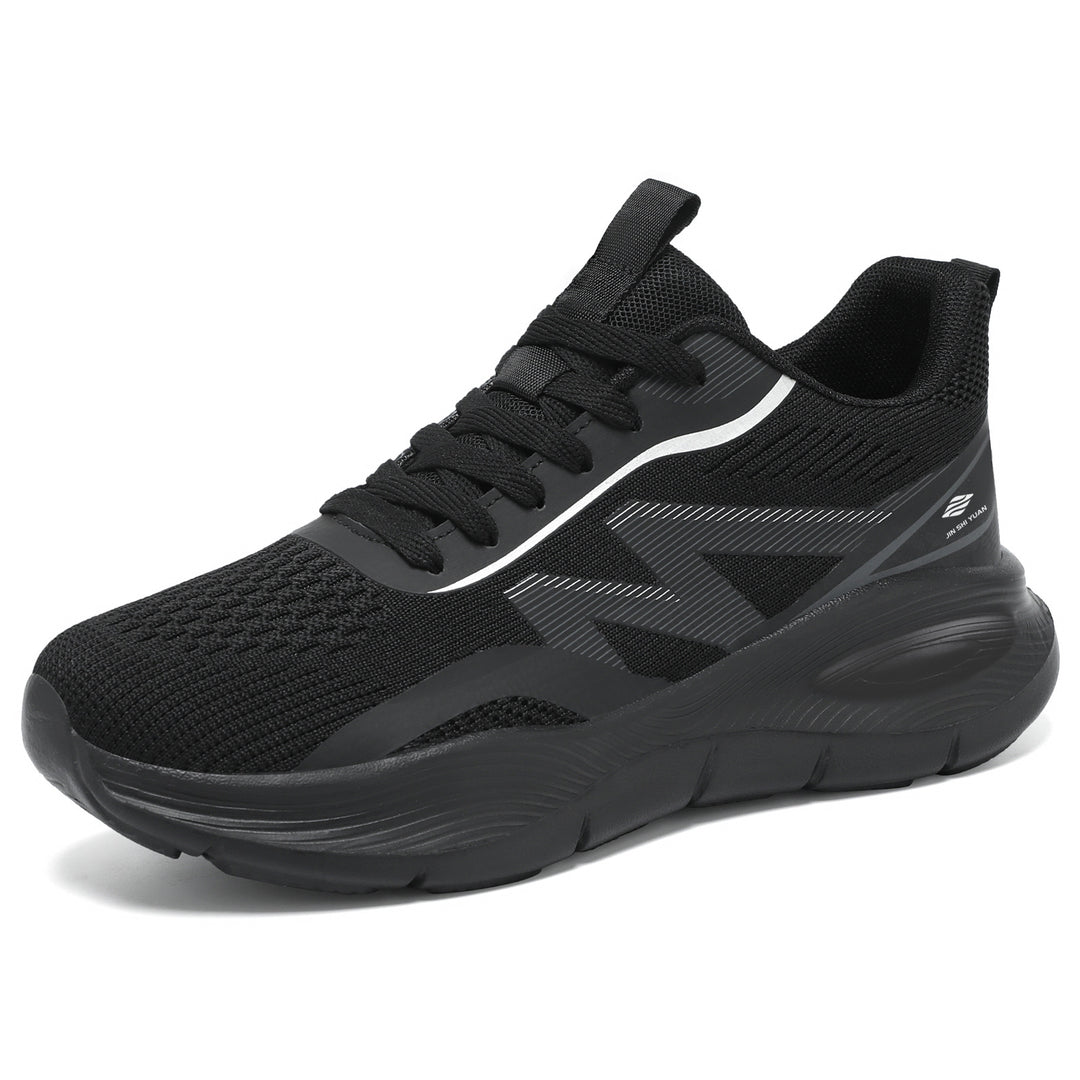 Damen nan Performance-Slip-On Running-Sneaker mit nahtlosem Mesh-Obermaterial, stoßdämpfender Waben-Plateausohle und verstärkter Fersenstütze Shop Nory