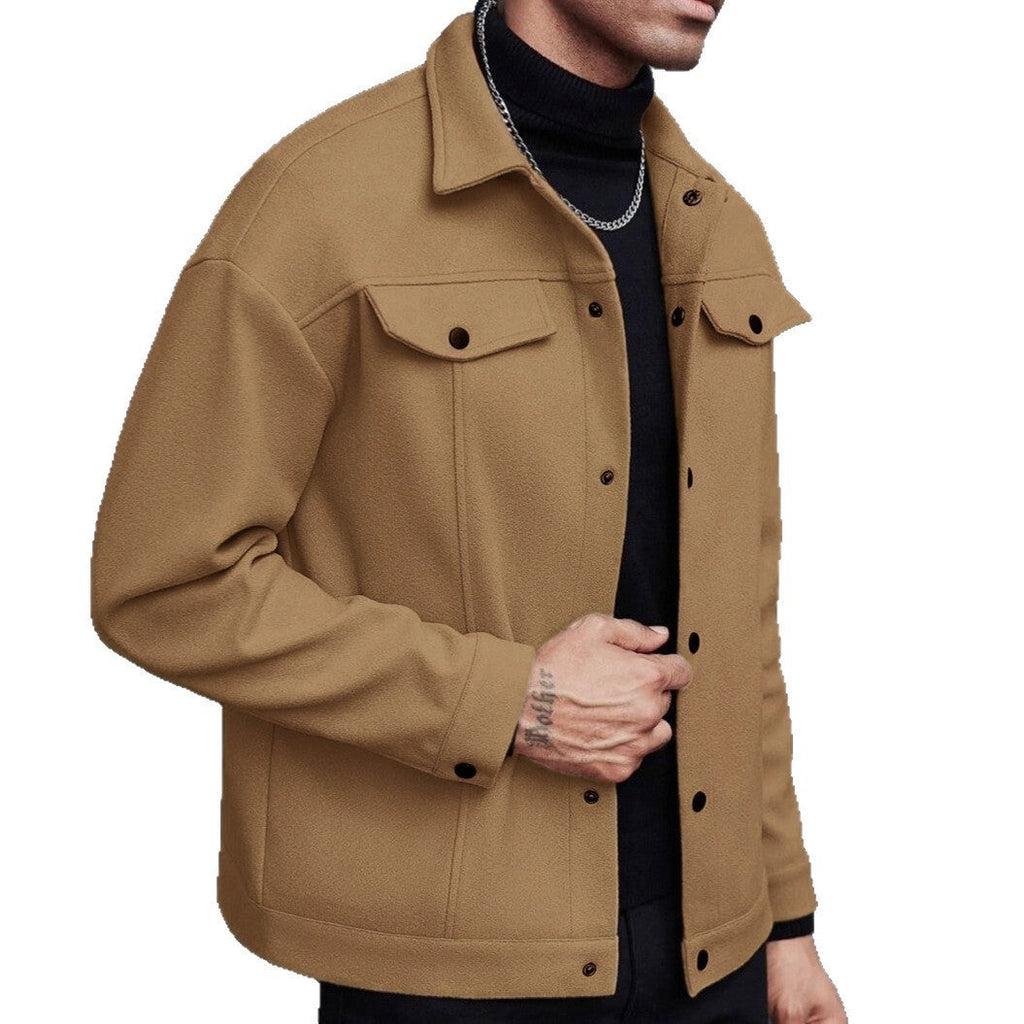 Herren moderne Freizeitjacke im lässigen Schnitt