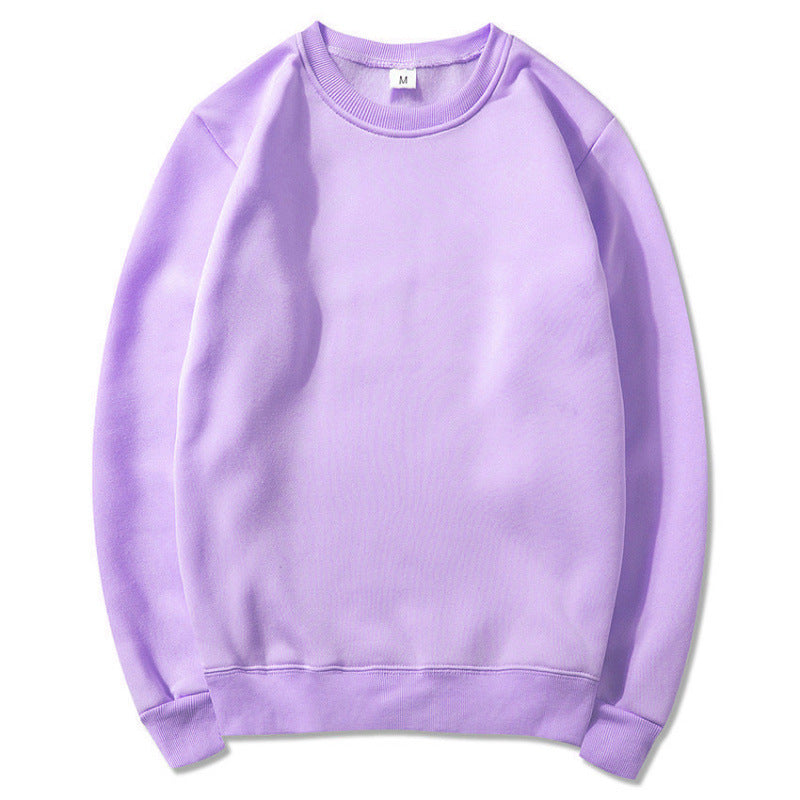 Damen Sweatshirt aus weichem Fleece-Material mit klassischem Rundhalsausschnitt Shopnory