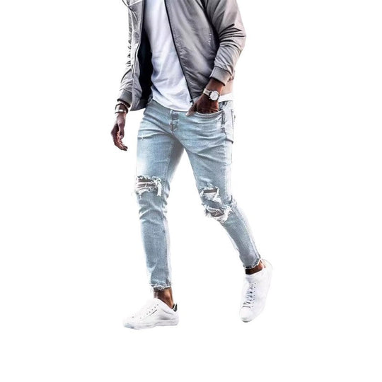 Herren Ripped Jeans mit lässigem Schnitt