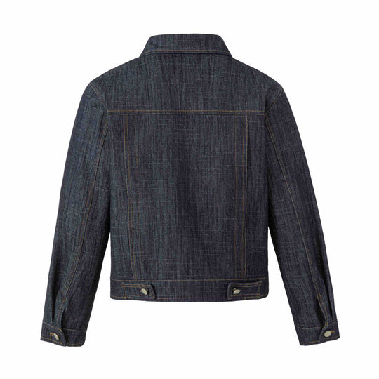 Damen Jeansblouson mit dekorativen Nieten und präzisen Ziernähten Shop Nory