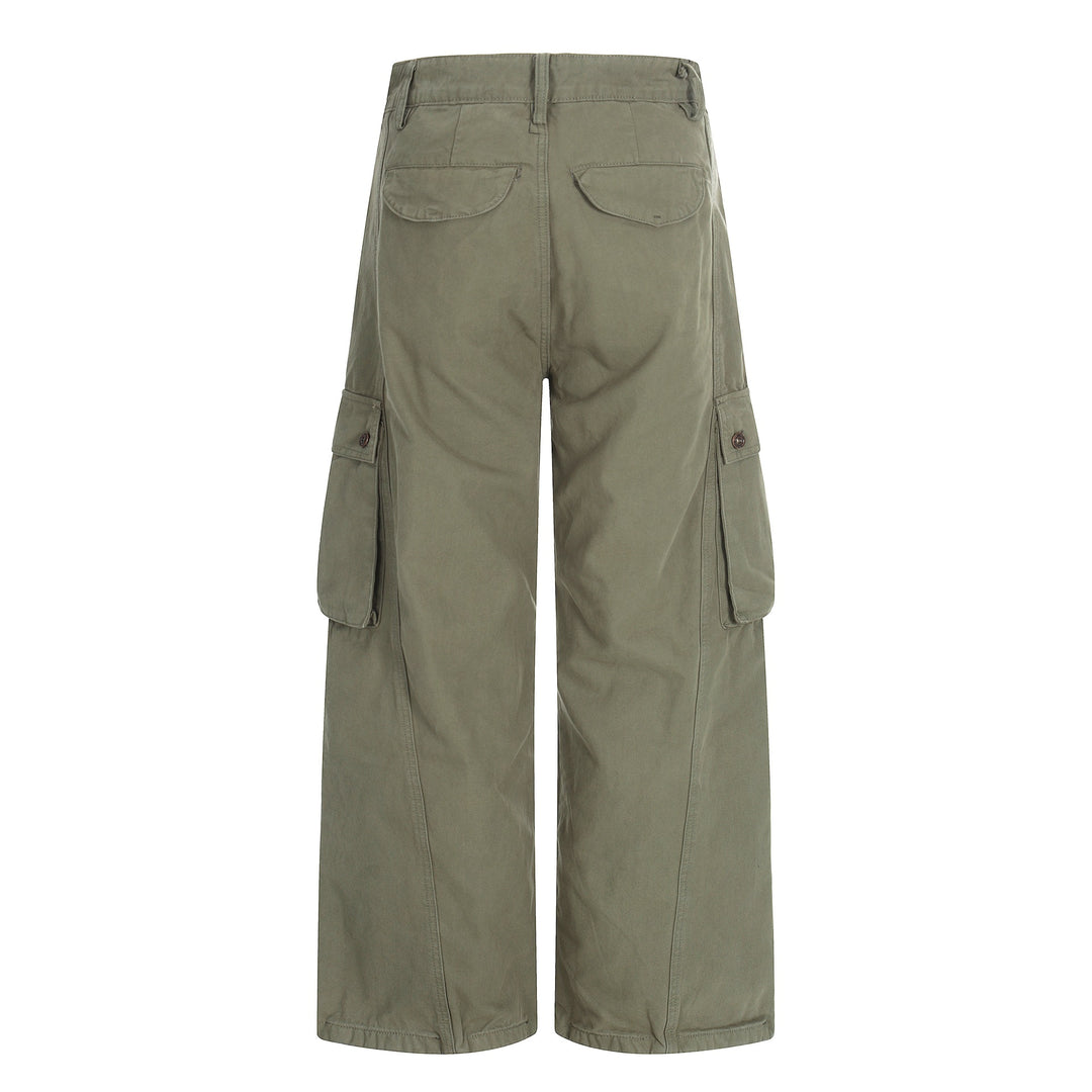 Damen Weite Cargo-Culotte-Shorts mit aufgesetzten Pattentaschen Shop Nory