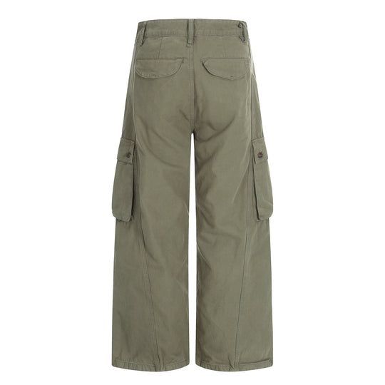 Damen Weite Cargo-Culotte-Shorts mit aufgesetzten Pattentaschen Shop Nory