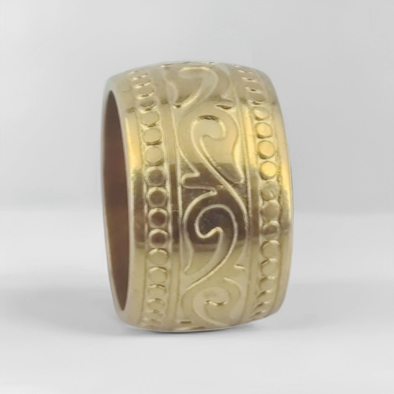 Herren Ring mit kunstvollem Ornamentmuster Shop Nory