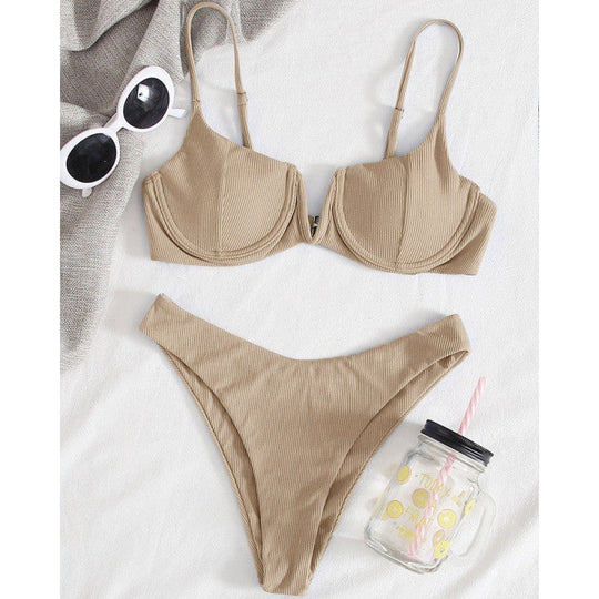Damen Push-Up Bikini-Set mit verstellbaren Trägern