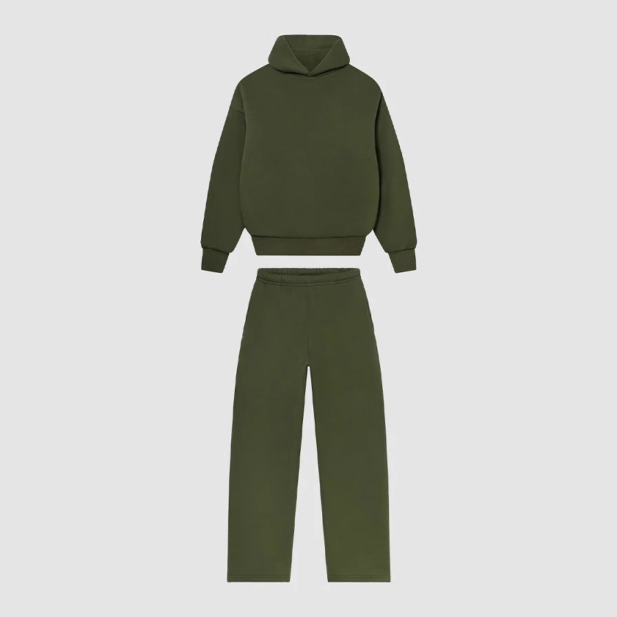 Unisex nan gemütliches Loungewear-Set mit hohem Rollkragen, relaxed-fit Sweatshirt und gerader Sweatpants Shop Nory