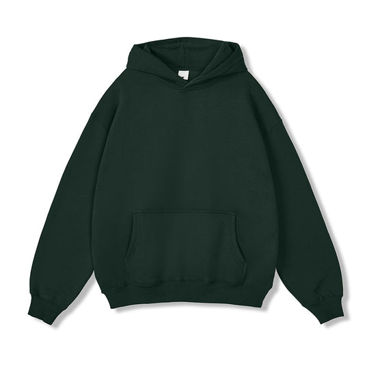 Unisex Oversize-Kapuzenpullover aus Baumwollmix mit Kängurutasche und gerippten Bündchen Shop Nory