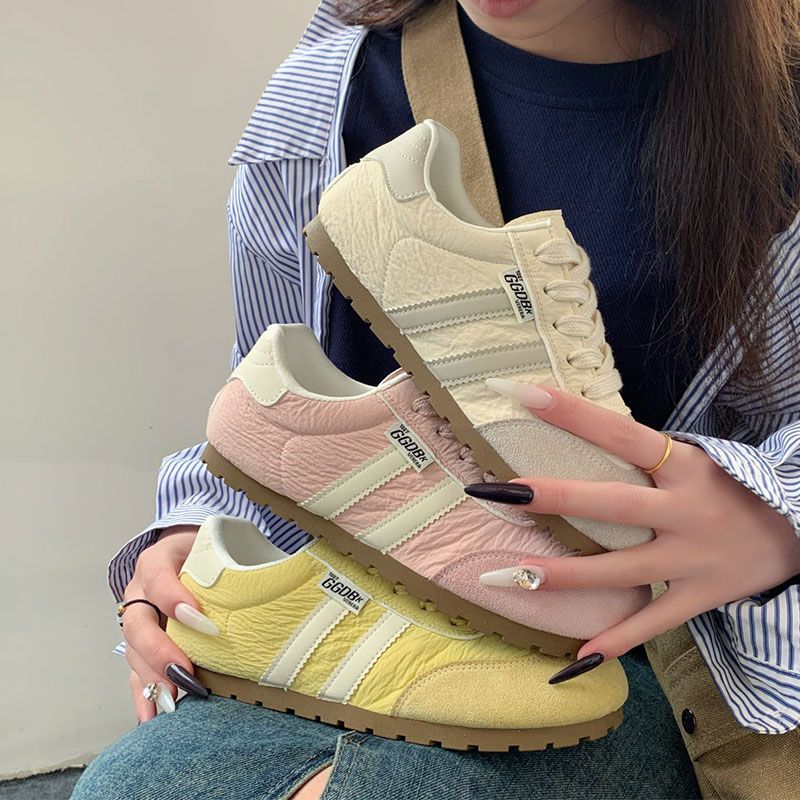 Damen Sportliche Sneaker aus hochwertigem Wildleder mit stabiler Sohle