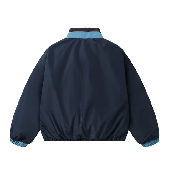 Damen Boxy Leicht-Windbreaker mit hohem Stehkragen und kontrastbesetzten Eingrifftaschen Shop Nory
