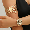 Damen Armreif und offener Armschmuck mit stylischem Schmetterlingsdesign Shop Nory