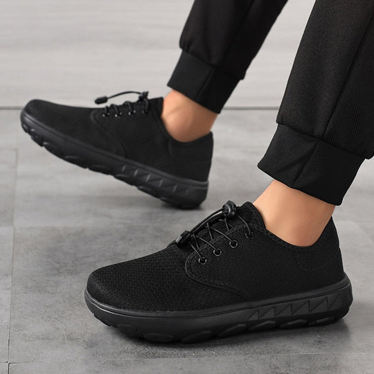Damen Leichter Freizeit-Sneaker mit Schnellzug-Kordel, perforiertem Mesh & stoßdämpfender Laufsohle Shop Nory