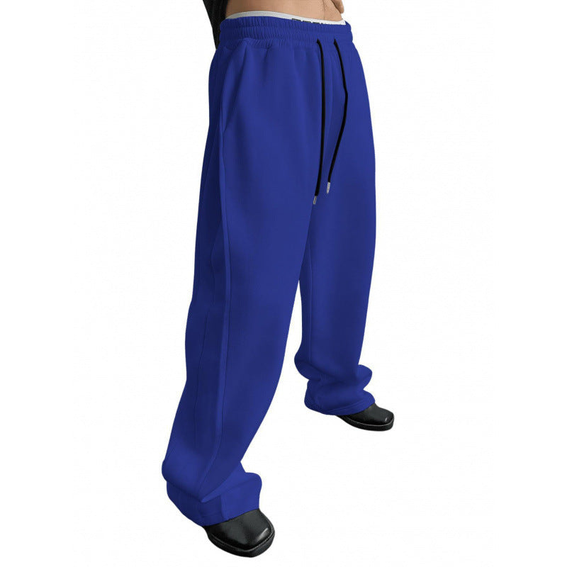 Damen weite Oversize Jogginghose mit tiefem Schritt, elastischem Bund und Kordelzug Shop Nory