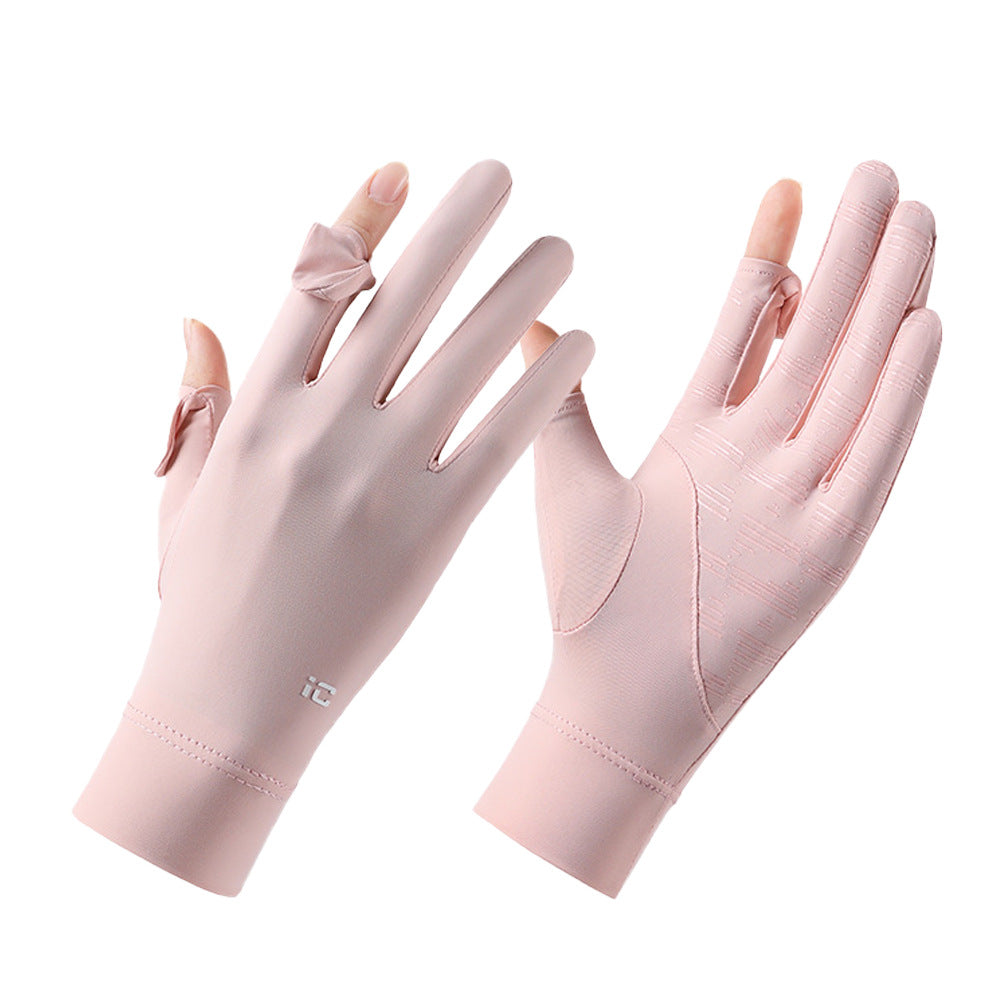 Sonnenschirm Eis Seide Handschuhe