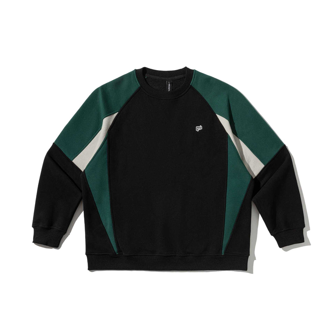 Unisex Colorblock-Sweatshirt mit Raglanärmeln und strukturierter Ziernaht Shop Nory