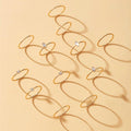 Damen Ring-Set mit funkelnden Zirkonia und minimalistischem Design Shop Nory